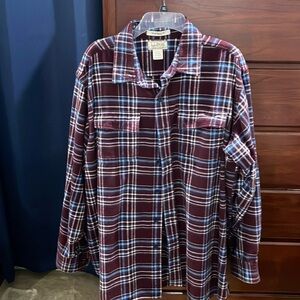 LL Bean men’s XL traditional fit Chamois cloth shirt.  new no tags $50